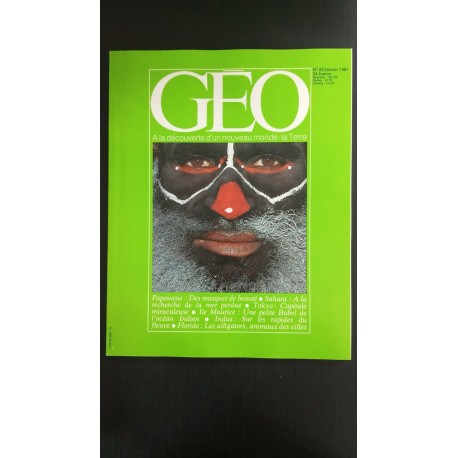 Revue Géo Magazine N° 23