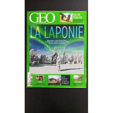 Revue Géo Magazine N° 456