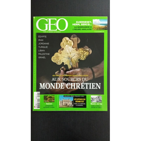 Revue Géo Magazine N° 418