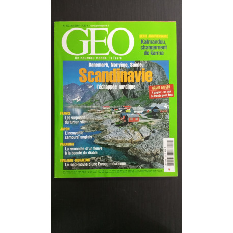 Revue Géo Magazine N° 302