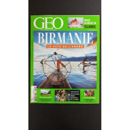 Revue Géo Magazine N° 454