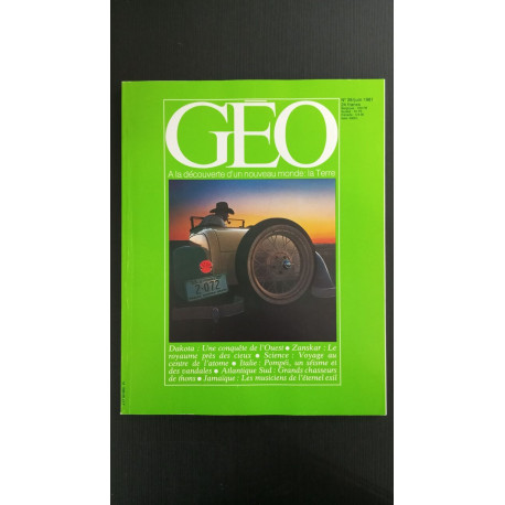 Revue Géo Magazine N° 28