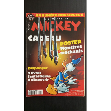 Revue Le journal de Mickey N° 2548