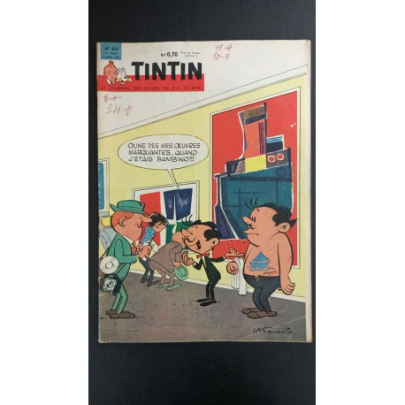 Revue Le journal de Tintin N° 637