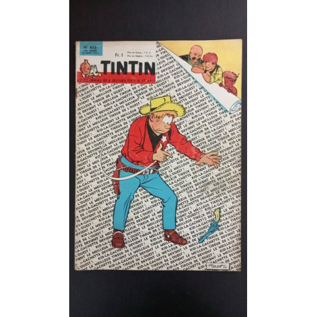 Revue Le journal de Tintin N° 825