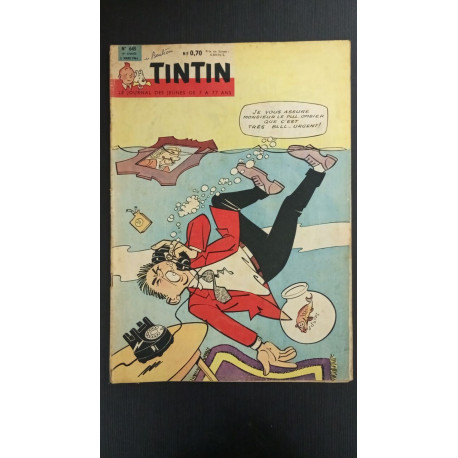 Revue Le journal de Tintin N° 645