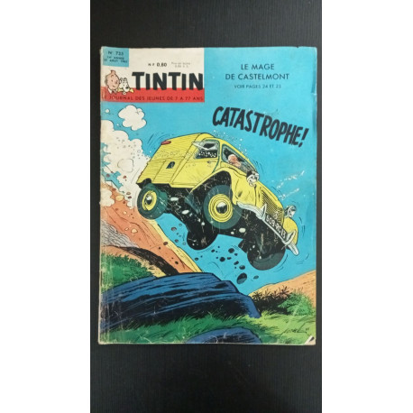 Revue Le journal de Tintin N° 723