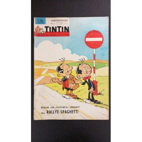 Revue Le journal de Tintin N° 858