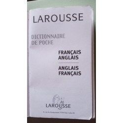 Dictionnaire de poche français-anglais anglais-français