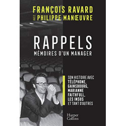 Rappels: Par le manager de Téléphone Gainsbourg Marianne Faithfull