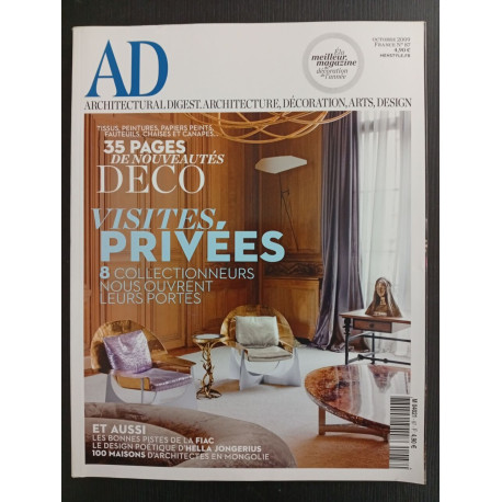 Revue AD - Architectural Digest France N° 87