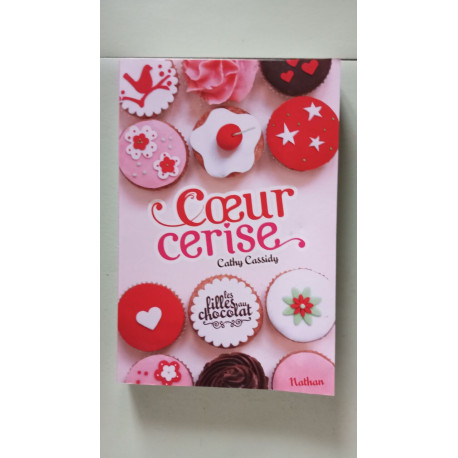 Filles chocolat 1 Coeur Cerise