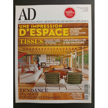 Revue AD - Architectural Digest France N° 90