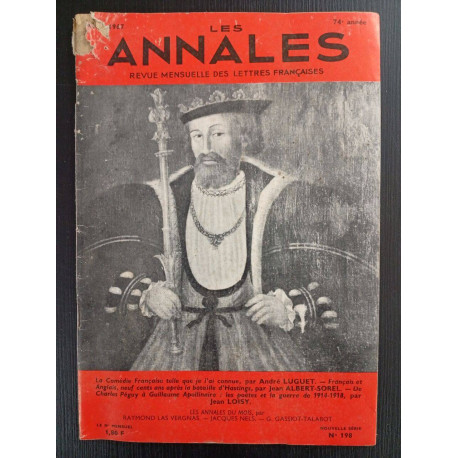 Revue Les Annales Conefrancia N° 198