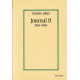 Journal : Tome 2 1965-1968