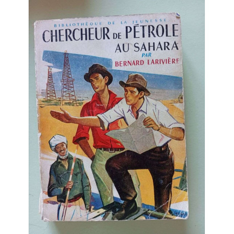 Chercheur de pétrole au sahara