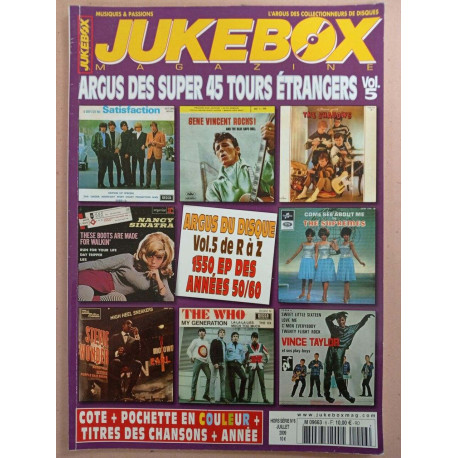 Revue Jukebox Magazine N° 6