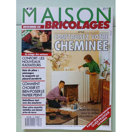 Maison bricolages N.35 - Novembre 88