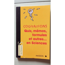 Cogitations: Quiz mémos formules et autres... en sciences