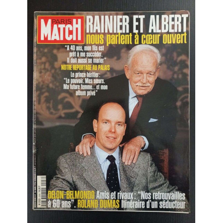 Revue Paris Match N° 2548