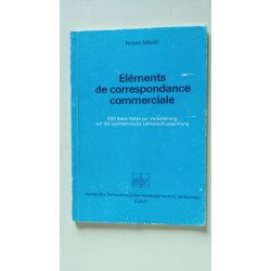 Elements de correspondance commerciale