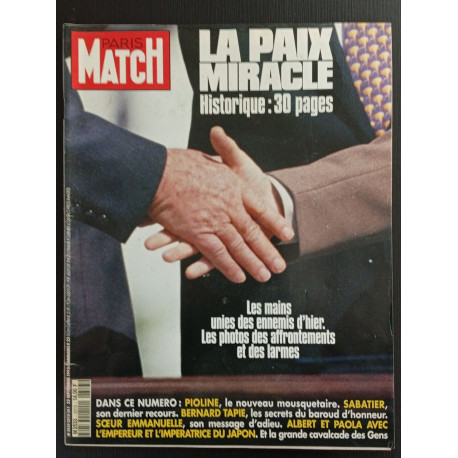 Revue Paris Match N° 2818