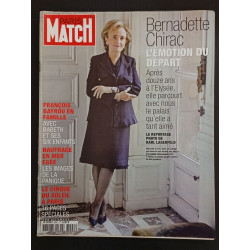 Revue Paris Match N° 3021