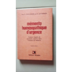 Mémento homéopathique d'urgence