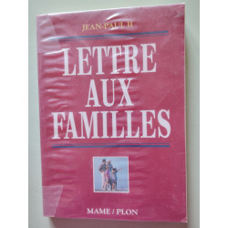 Lettre aux familles