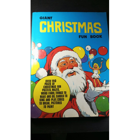 Giant christmas fun book (CERTAINES PAGES COLORIES)