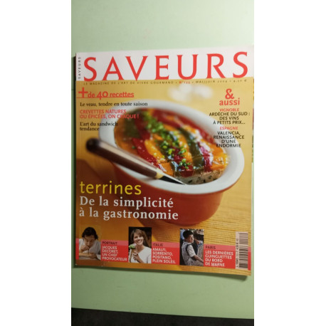 Saveurs nº 133 - Mai/Juin 2004