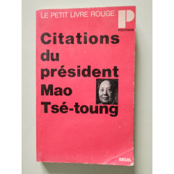 Citations du president Mao Tse Toung