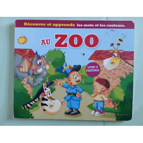 Découvre et apprends les mots et les nombres : Au zoo