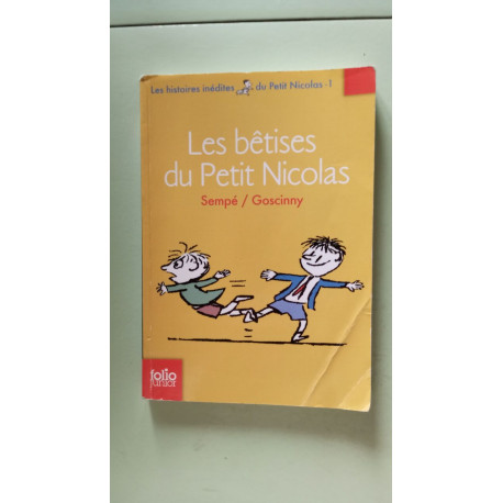 Les bêtises du petit Nicolas