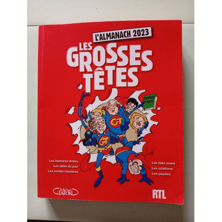 L'almanach des Grosses Têtes 2023