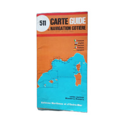 Carte guide de navigation cotiére 511