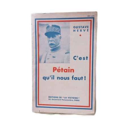 C'est petain qu'il nous faut