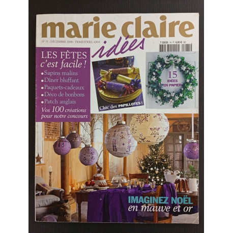 Revue Marie-Claire Idées N° 75