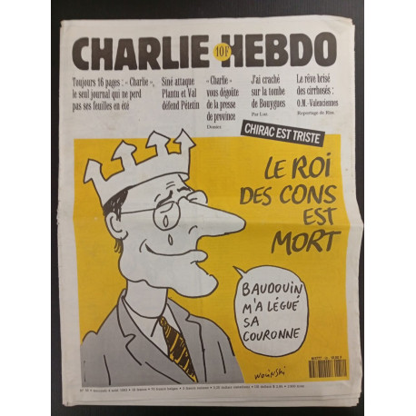 Revue Charlie Hebdo N° 58