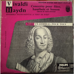 VIVALDI HAYDN - Concerto Pour flûte Hautbois et basson