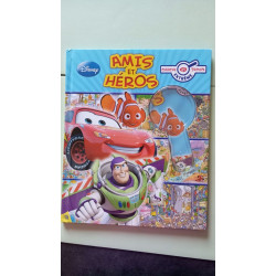 PIXAR - AMI ET HEROS - CHERCHE ET TROUVE ALBUM AVEC LOUPE...
