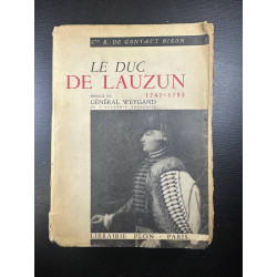 Le duc de Lauzun 1747-1793